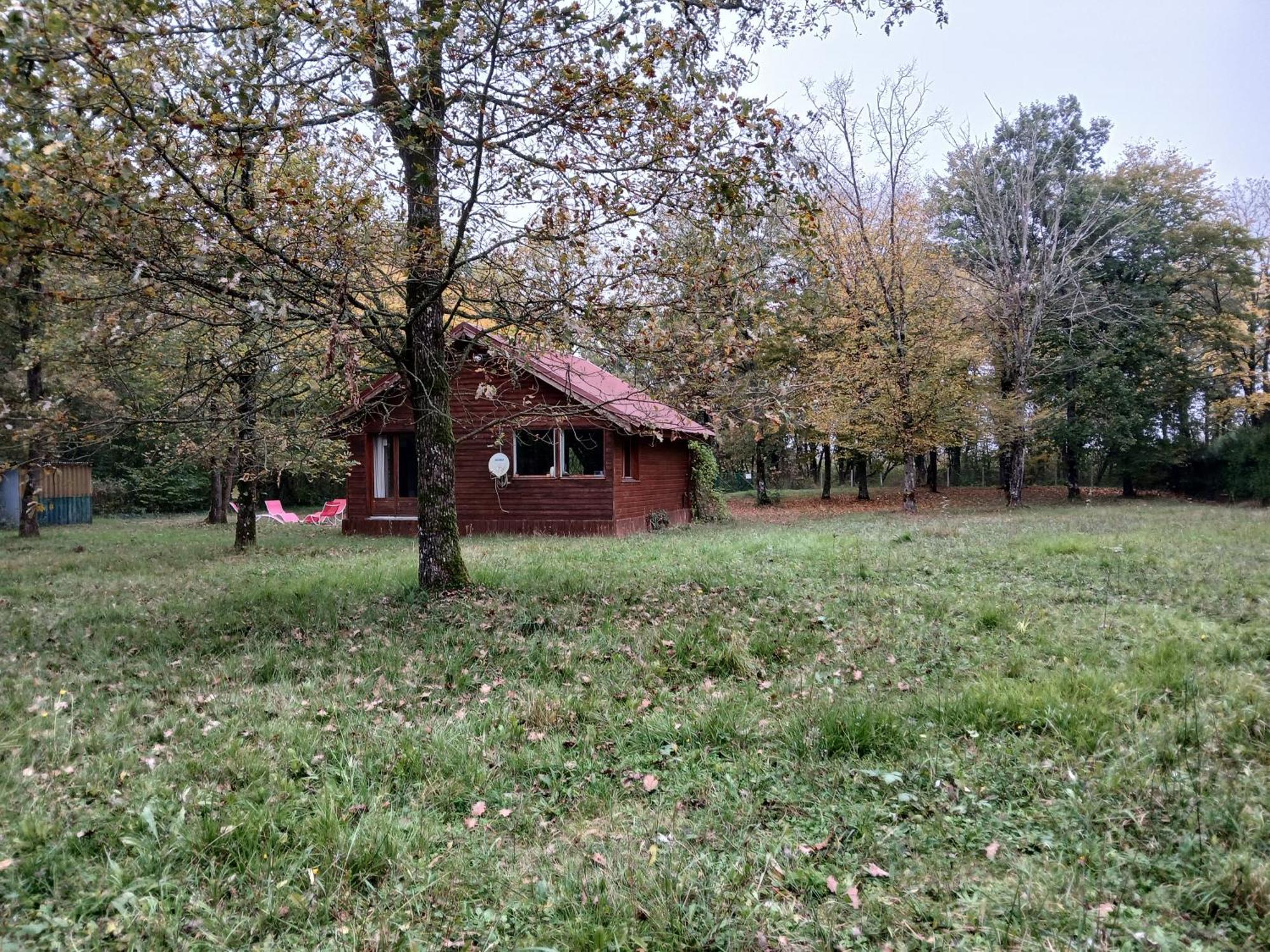 Chalet En Foret, Brame Du Cerf Valpuiseaux Exteriör bild